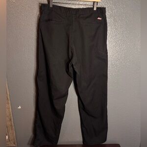 Dickies Mens Work Pants Black Side Pocket Size 36 x 34